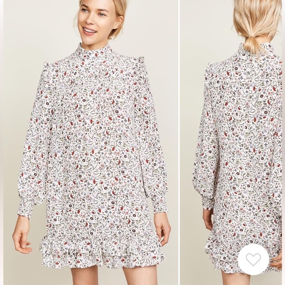 Frame smocked shift dress - size XS - Picture 3 of 9